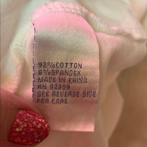 DG2 by Diane Gilman Black and White Boxy 3/4 Sleeve Embellished Blouse - Picture 4 of 5